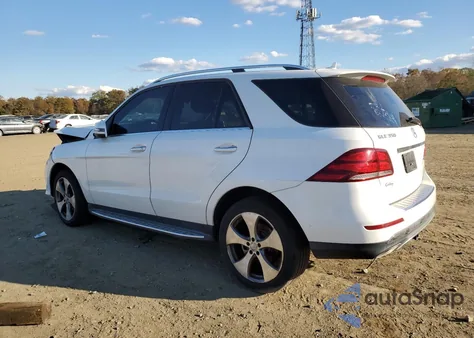 2016 Mercedes-Benz Gle 350 4Matic из США, поврежденный, VIN 4JGDA5HB6GA635578
